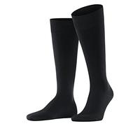 FALKE Ultra Energizing M Kh algodón con compresión 1 par, Calcetines largos Hombre, Negro Black 3000, 41-42