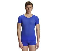 FALKE Ultralight Cool Round Neck M S/s Ts hilo funcional secado rápido 1 pieza, Capa de base superior Hombre, Azul Yve 6714, XL