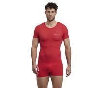 FALKE Ultralight Cool Round Neck M S/s TS Hilo Funcional Secado rápido 1 Pieza, Capa de Base Superior Hombre, Rojo Bloody Mary 8177, S