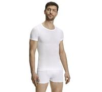FALKE Ultralight Cool Round Neck M S/s Ts hilo funcional secado rápido 1 pieza, Capa de base superior Hombre, Blanco White 2860, M
