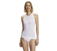 FALKE Ultralight Cool W S/l Sh hilo funcional secado rápido 1 pieza, Capa de base superior Mujer, Blanco White 2860, XL
