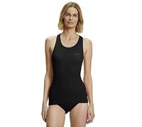 FALKE Ultralight Cool W S/l Sh hilo funcional secado rápido 1 pieza, Capa de base superior Mujer, Negro Black 3000, S