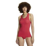 FALKE Ultralight Cool W S/l SH Hilo Funcional Secado rápido 1 Pieza, Capa de Base Superior Mujer, Rojo Rose 8564, XL
