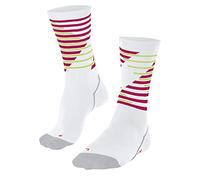 FALKE unisex adulto BC Impulse Stripe calcetines de ciclismo refuerzos finos transmisión potencia prevención del entumecimiento transpirable secado rápido sostenible material funcional 1 par