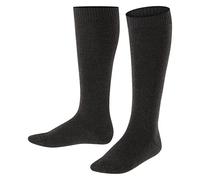 FALKE unisex niños Comfort Wool calcetines largos transpirable regulación del clima antiolores lana algodón cálido revestimiento interior suave con la piel para vida cotidiana escuela 1 par