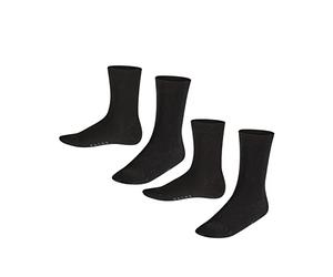 FALKE unisex niños Happy 2-Pack calcetines transpirable algodón costura plana reforzada extra suave en la piel para unos dedos sin presión para la vida cotidiana y la escuela multipack 2 pares