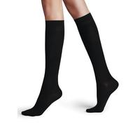 FALKE Vitalize 40 DEN W Kh semiopaco con compresión 1 par, Calcetines largos Mujer, Negro Black 3009, 35-38