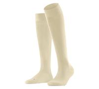 FALKE Vitalizer W Kh algodón con compresión 1 par, Calcetines largos Mujer, Beis Cream 4011, 41-42