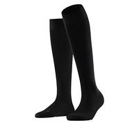 FALKE Vitalizer W Kh algodón con compresión 1 par, Calcetines largos Mujer, Negro Black 3009, 37-38