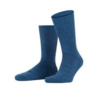 FALKE Walkie Ergo U So lana lisos 1 par, Calcetines Unisex adulto, Azul Light Denim 6660, 39-41
