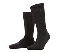 FALKE Walkie Ergo U So lana lisos 1 par, Calcetines Unisex adulto, Gris Smog 3150, 39-41