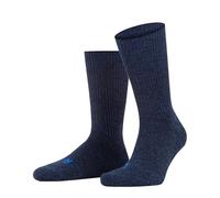 FALKE Walkie Ergo U So lana lisos 1 par, Calcetines Unisex adulto, Azul Jeans 6670, 44-45