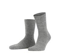 FALKE Walkie Light U So lana lisos 1 par, Calcetines Unisex adulto, Gris Graphite Melange 3060, 39-41