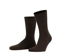FALKE Walkie Light U So lana lisos 1 par, Calcetines Unisex adulto, Marrón Dark Brown 5450, 46-48