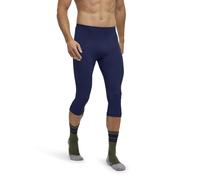 Falke - Ropa interior térmica - 3/4 Tights Warm M Space Blue - Talla L - Azul Azul L