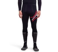 FALKE Warm Anniversary 3/4 M Ti hilo funcional secado rápido 1 pieza, Capa de base inferior Hombre, Negro Black 3000, L