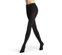 FALKE Warm Deluxe 80 DEN W Ti opaco lisas 1 pieza, Pantimedias Mujer, Negro Black 3009, S