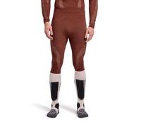 FALKE Wool-Tech 3/4 M Ti lana hilo funcional secado rápido 1 pieza, Capa de base inferior Hombre, Marrón Chestnut 5534, L