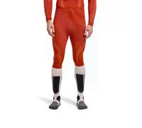 FALKE Wool-Tech 3/4 M Ti lana hilo funcional secado rápido 1 pieza, Capa de base inferior Hombre, Rojo Chilly 8821, XXL