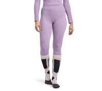 FALKE Wool-Tech 3/4 W Ti lana hilo funcional secado rápido 1 pieza, Capa de base inferior Mujer, Morado Light Lilac 6819, XS
