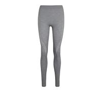 FALKE Wool-Tech Long M Ti lana hilo funcional secado rápido 1 pieza, Capa de base inferior Hombre, Gris Grey-Heather 3757, XL