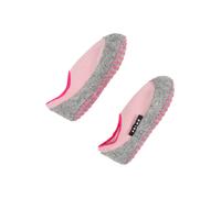 FALKE Cosy Slipper K Hp lana puños en la suela 1 par, Calcetines para casa Unisex niños, Rosa Almond Blossom 8441, 33/34 EU