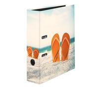 Falken - Archivador con diseño original de Falken fabricado en Alemania, 8 cm de ancho, DIN A4, archivador de archivos, archivador de oficina, carpeta de plástico, carpeta de diseño