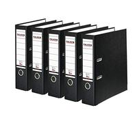 Falken Carpeta de polipropileno de colores, 3 y 5 unidades, color Negro 5 unidades ancho