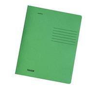Falken - Carpetas para hojas sueltas, de cartón reciclado, color verde oscuro 1 Stück farbrein