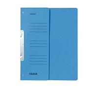 FALKEN - Clasificadora reciclado 1/2 tapa delantera para DIN A4, Autoridad 2 pliegues, 50 unidades, color azul