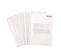 FALKEN - FALKEN Pochette perforee Economy,format A4,chagrine, 0,045mm