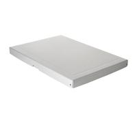 FALKEN Original PureBox Pro Made in Germany. 40 mm de alto, DIN A2, DIN ISO 9706, DIN ISO 16245-A. Caja de almacenamiento resistente al envejecimiento sin ácidos, con tapa, adecuada para archivar
