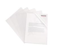 Falken - Portafolios transparente, color genarbt DIN A4 A4 Estándar - granulado