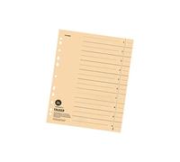 Falken - Separadores de cartón reciclado para DIN A4 (50 unidades), diseño de ángel azul