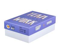 FALKEN StoryBox Team Original - Caja de regalo con tapa, 120 mm de alto, DIN A4+, fabricada en Alemania. Ideal para recuerdos, fotos, colecciones, imágenes, manualidades, caja multiusos