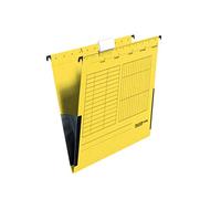 Falken UniReg A4 carpetas colgantes con protectores de bordes, pack de 5