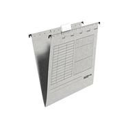 Falken UniReg - Carpeta colgante (25 unidades, cartón reciclado para DIN A4, apertura lateral, diseño de ángel azul, ideal para hojas sueltas en la oficina y la autoridad pública)