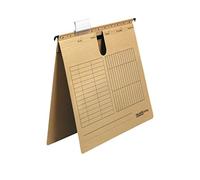 Falken UniReg. - Carpeta colgante (25 unidades, cartón reciclado, para DIN A4, ideal para hojas sueltas en la oficina y en la administración)