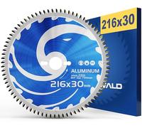 FALKENWALD Disco Sierra Circular 216 x 30 mm - Aluminio | Disco sierra circular 216x30 para aluminio - corte limpio y sin rebaba, orificio 30mm