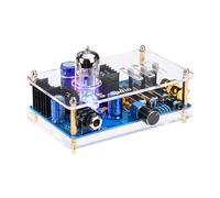 FALKIN 6N11 Tube Preamplifier Amplifier Stereo Headphone Amplifier Class A Bile Buffer Home Audio Amp With Tone Volume Adjustmen
