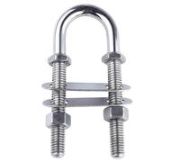 FALKIN Boat Accessories - Perno en U de acero inoxidable para barco marino, 5 pulgadas de longitud