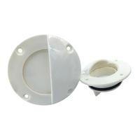 FALKIN Cubierta de escotilla de Cubierta Redonda Impermeable, Placa de Acceso de inspección de plástico for Canoa de Kayak de Barco
