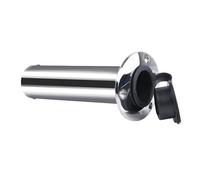 FALKIN Soporte for caña de Pescar fundida for Barco, Montaje Empotrado, Accesorios de Soporte de Almacenamiento for caña Marina de Acero Inoxidable 316, 2 uds.(15 Degrees)