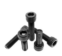 FALKIN Tornillos de cabeza hueca hexagonal DIN912, pernos Allen negros de acero inoxidable A2-70 304, M1.6 M2 M2.5 M3 M4 M5 M6 M8, 2/5/10/20/50 piezas(16mm,50pcs M2)