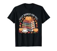 Fall Autumn Reading Cozy Bookworm Aesthetic Camiseta
