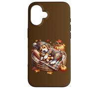 Fall Beagle Decor For Autumn Season Cozy Season Beagle Mom Carcasa para iPhone 16