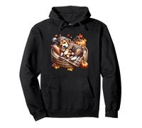 Fall Beagle Decor For Autumn Season Cozy Season Beagle Mom Sudadera con Capucha