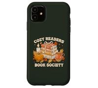 Fall Bibliophile Cozy Readers Book Society tee Carcasa para iPhone 11