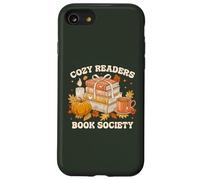 Fall Bibliophile Cozy Readers Book Society tee Carcasa para iPhone SE (2020) / 7/8