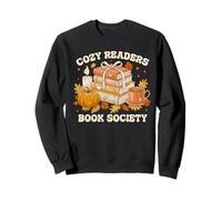 Fall Bibliophile Cozy Readers Book Society tee Sudadera